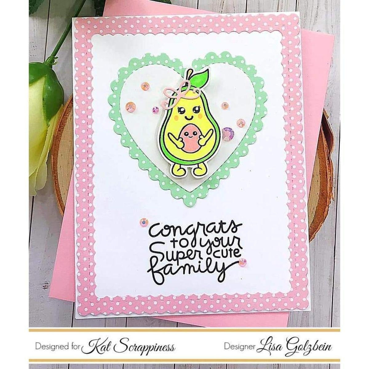 "You Guac My World" Stamp Set by Kat Scrappiness - Kat Scrappiness