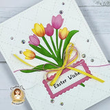 Layered Tulip Bouquet Die Set