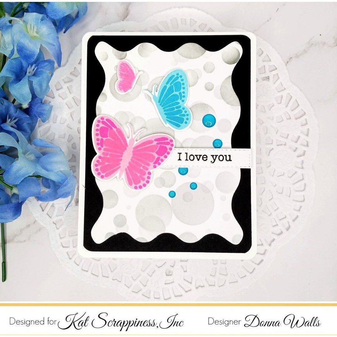 Fluttering By Stamp Set