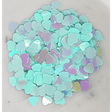 6mm Mint AB Solid Heart Sequins - Kat Scrappiness