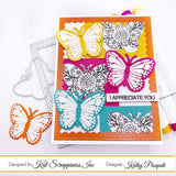 Fluttering By Stamp Set