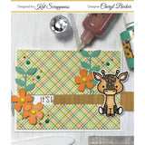 Lola the Giraffe 3x4 Clear Stamps by Kat Scrappiness - Kat Scrappiness