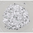 4mm Sparkling Clear Solid Confetti Mix - Kat Scrappiness