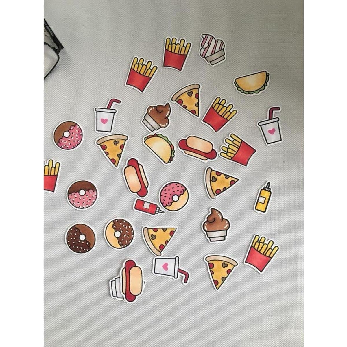 Punny Snacks Stamp Set by Kat Scrappiness - Kat Scrappiness