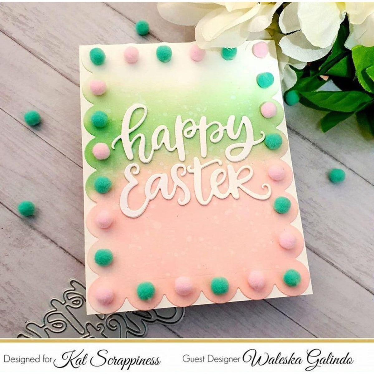 Happy Easter w/Shadow Die by Kat Scrappiness - Kat Scrappiness