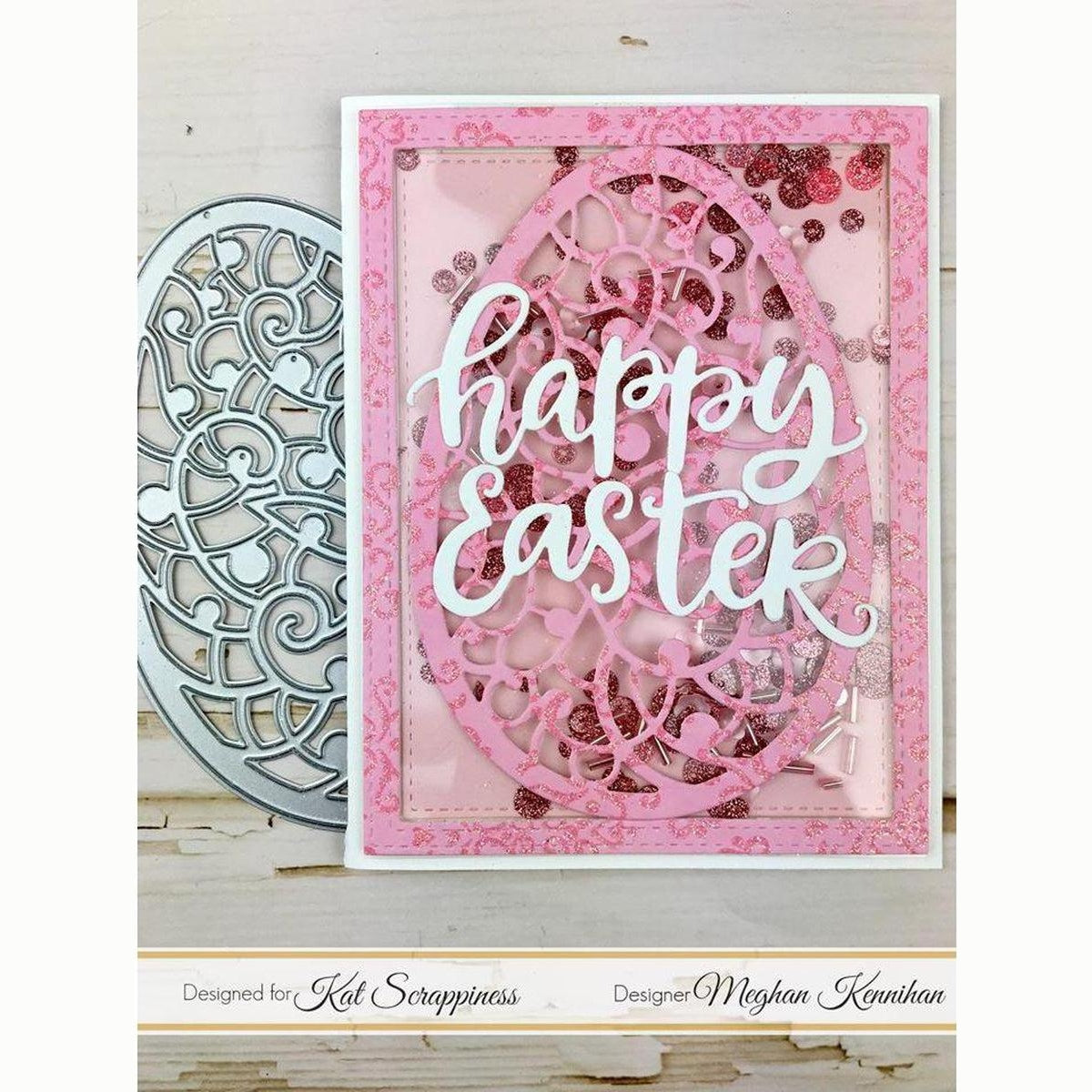 Happy Easter w/Shadow Die by Kat Scrappiness - Kat Scrappiness