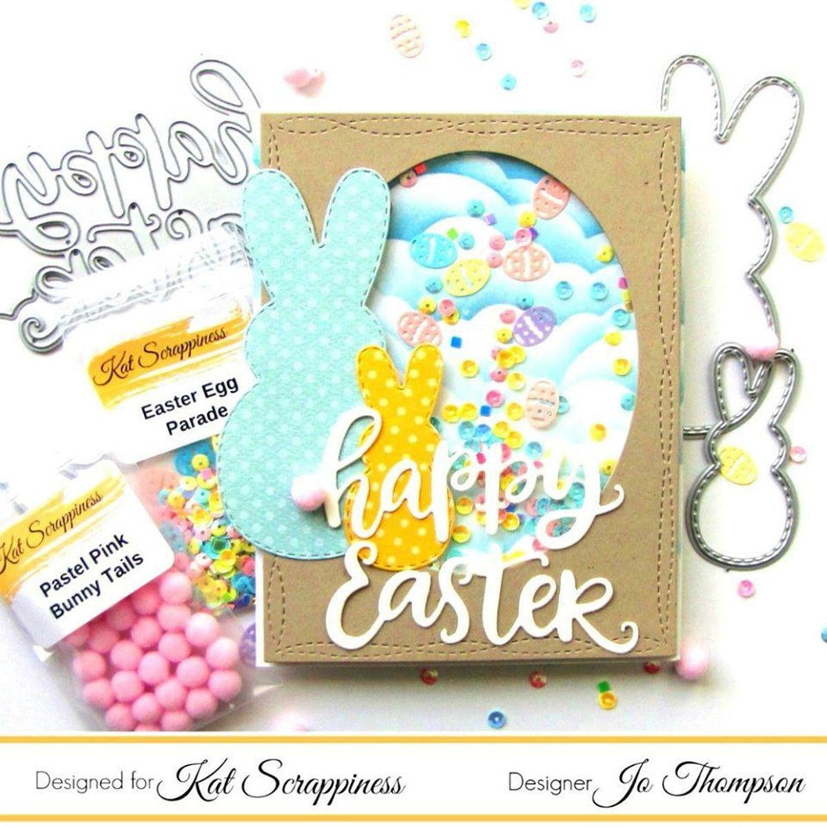 Happy Easter w/Shadow Die by Kat Scrappiness - Kat Scrappiness