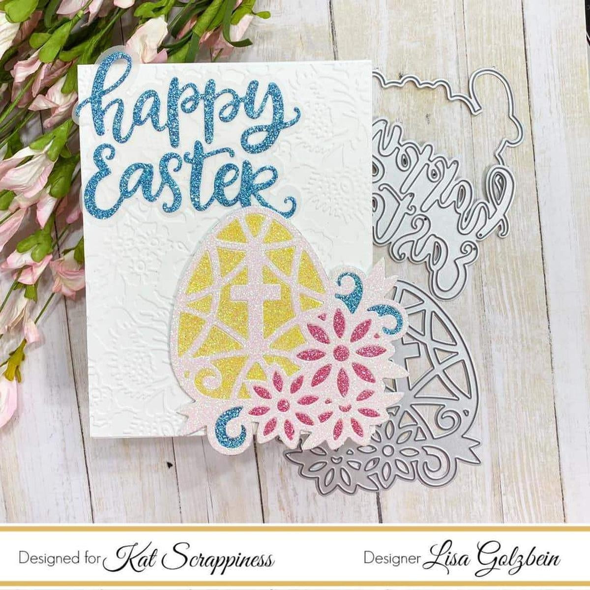 Happy Easter w/Shadow Die by Kat Scrappiness - Kat Scrappiness