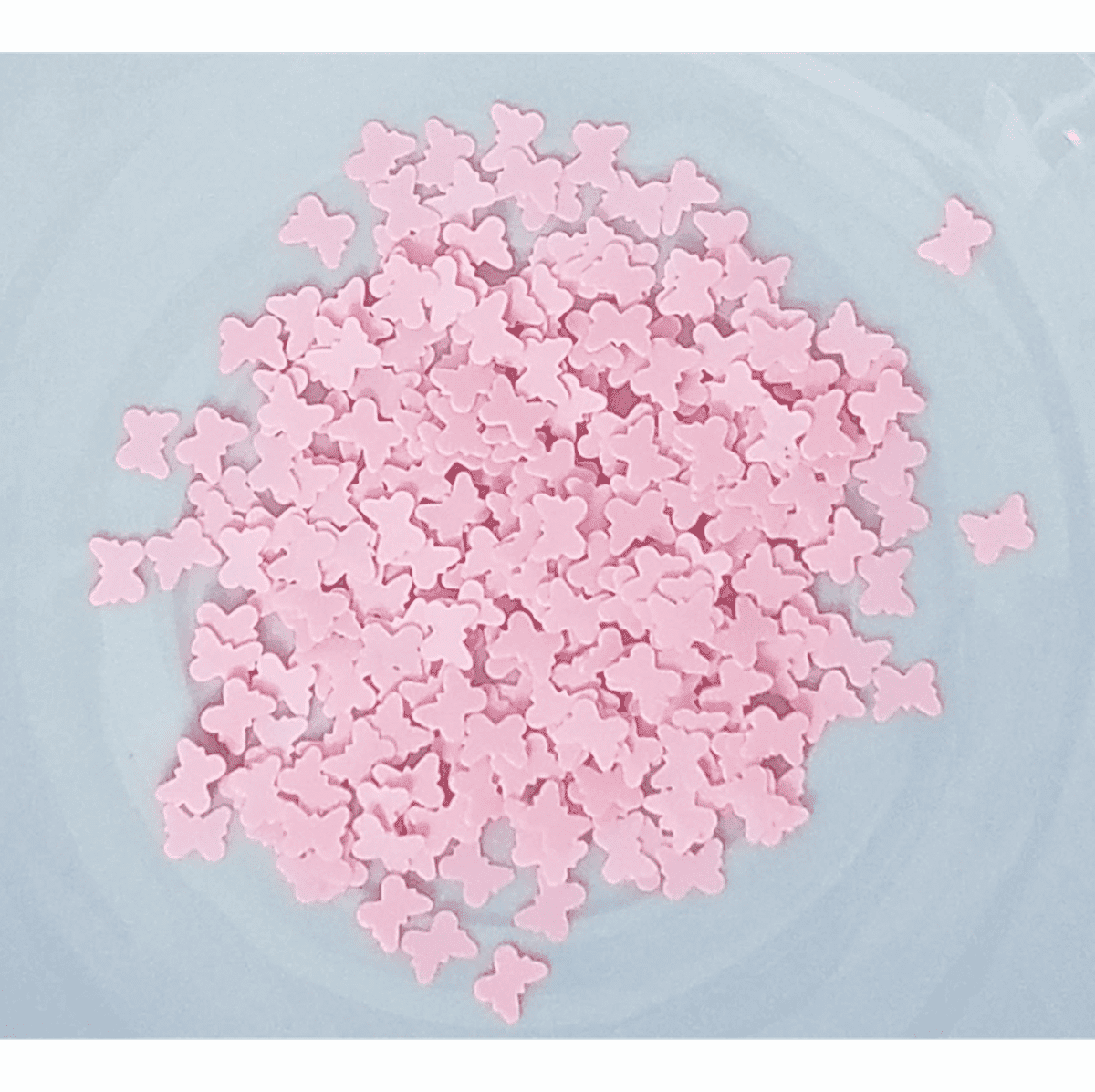 Pink Butterfly Confetti - Kat Scrappiness