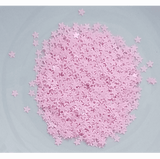 4mm Pink Solid Star Confetti - Kat Scrappiness