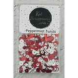 Peppermint Twists Sequin Mix - Christmas Sequin Mix - Kat Scrappiness