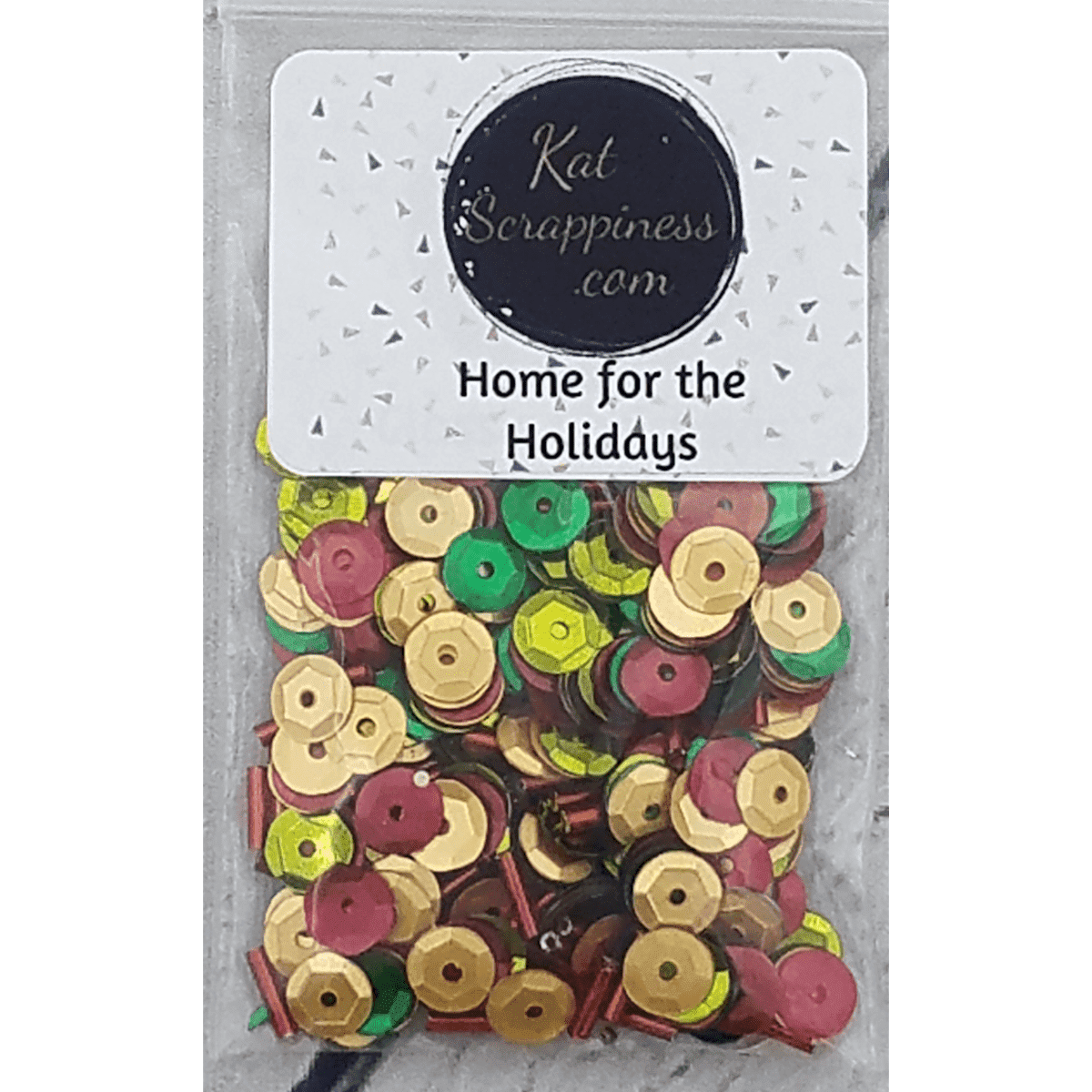 Home for the Holidays Sequin Mix - Kat Scrappiness