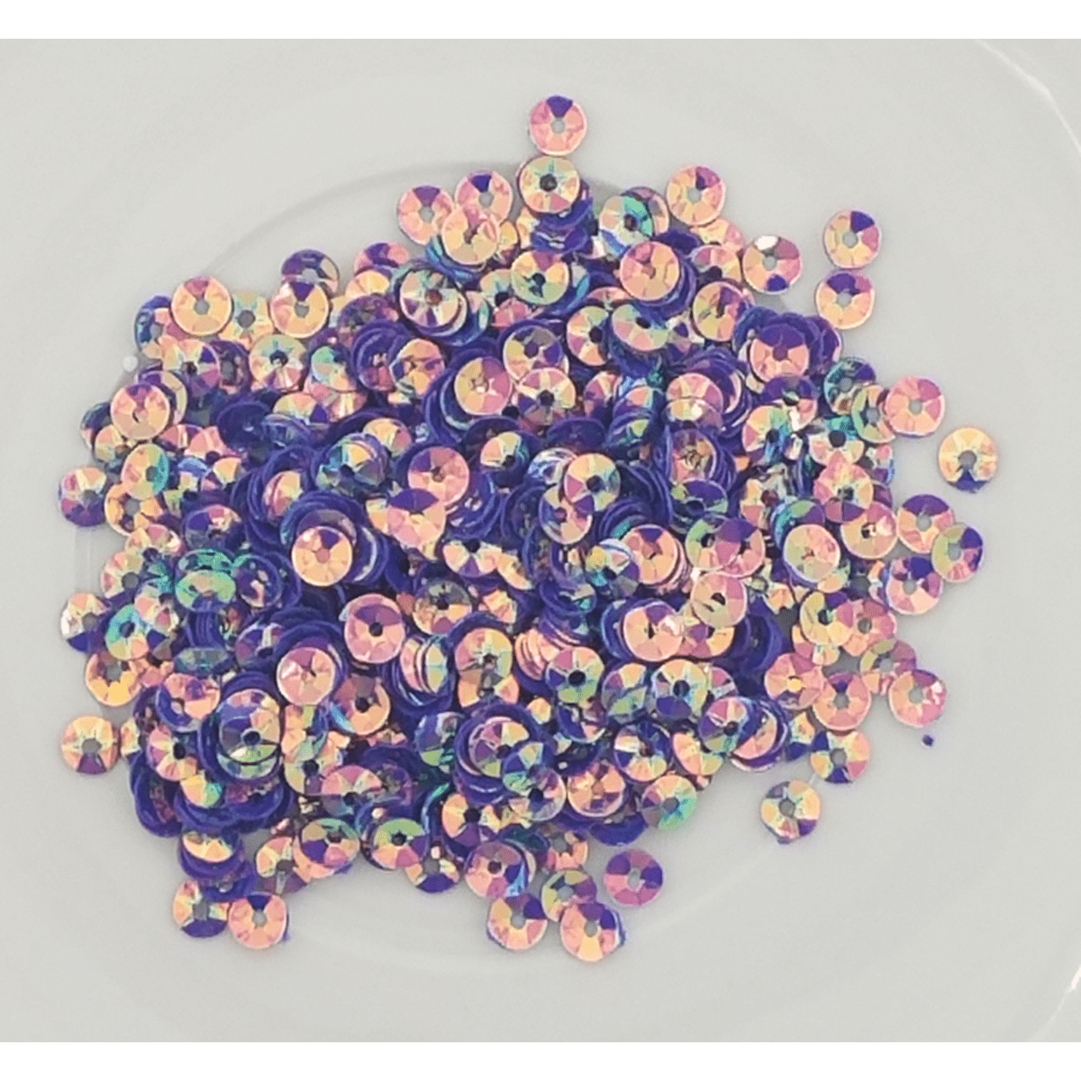 4mm Purple AB Crystal Cup Sequins - Kat Scrappiness