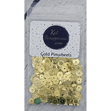 Gold Pinwheel Sequins - Kat Scrappiness