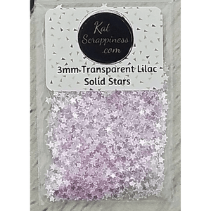 Sparkling Clear Solid Snowflake Sequins