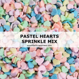 Pastel Heart Sprinkles