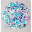 4mm Pastel Solid Heart Confetti Sequins - Kat Scrappiness