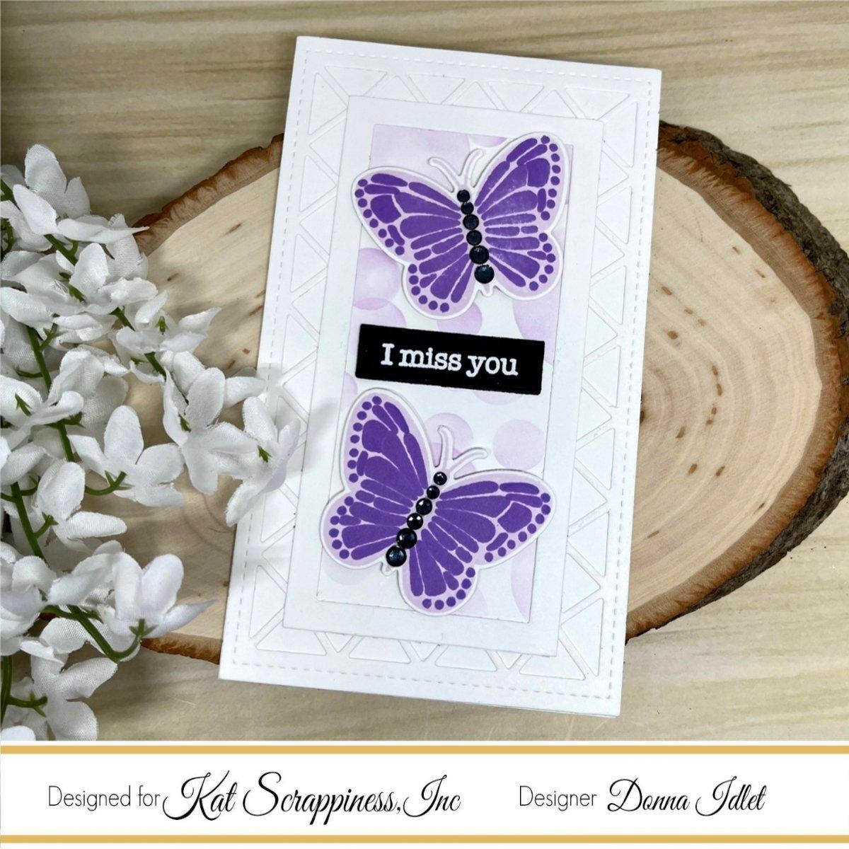 Fluttering By Stamp Set