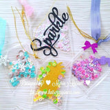 3mm Purple Solid Star Sequins - Kat Scrappiness