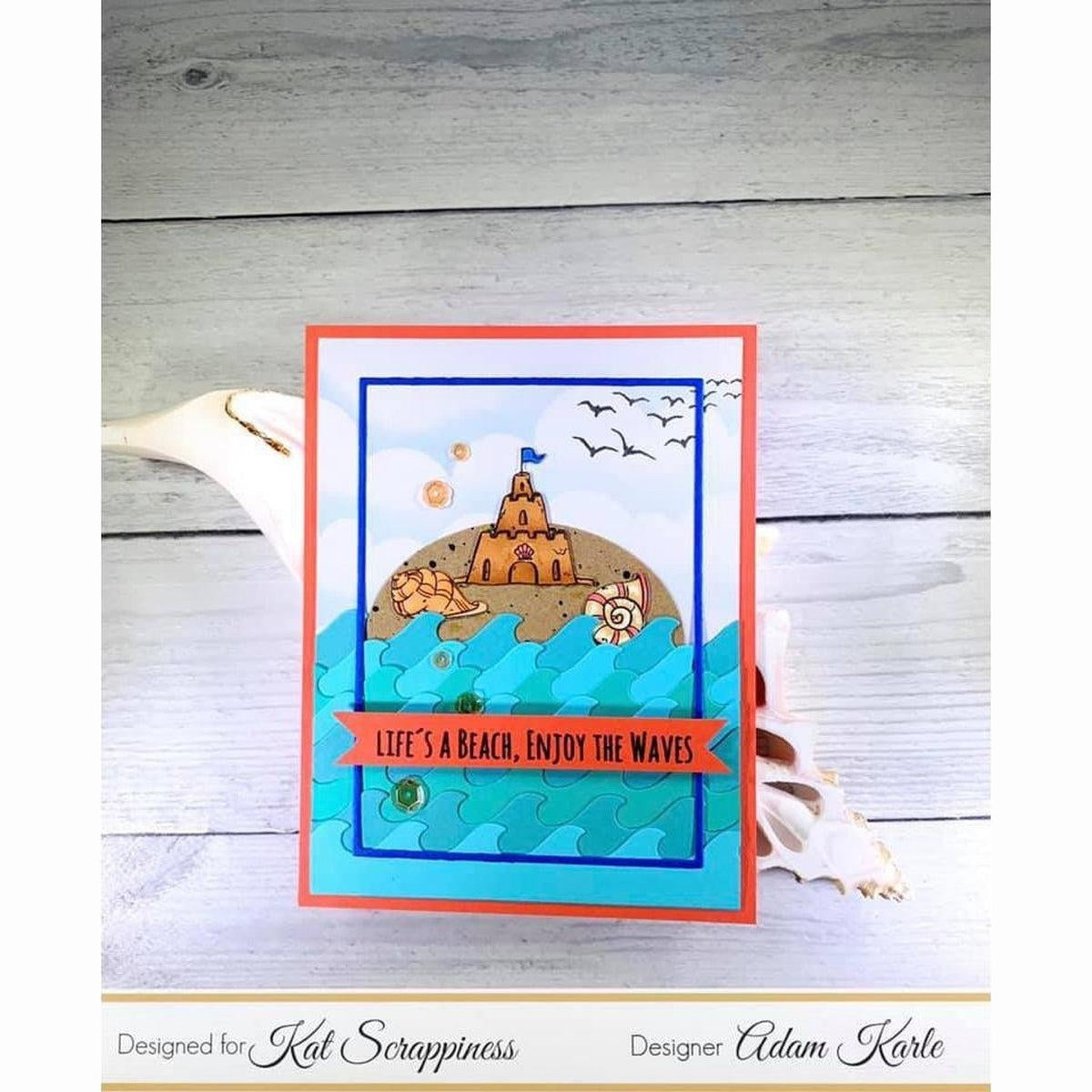 Summer Gnome Add-On Stamp Set by Kat Scrappiness - Kat Scrappiness