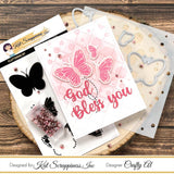 Fluttering By Stamp Set