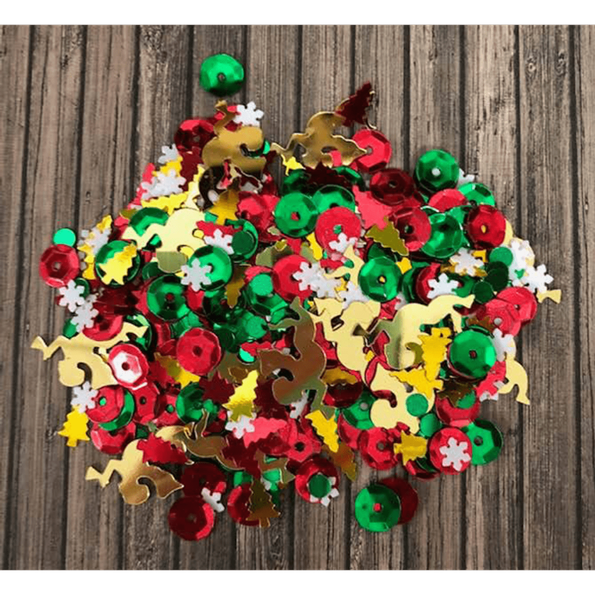 Joy and Wonder Christmas Sequin Mix by Kat Scrapiness - Kat Scrappiness