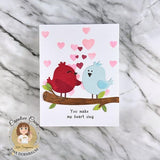 Love Birds on a Branch Craft Dies