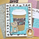 Coffee Time Background Craft Die