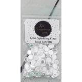 6mm Sparkling Clear Solid Confetti Mix - Kat Scrappiness