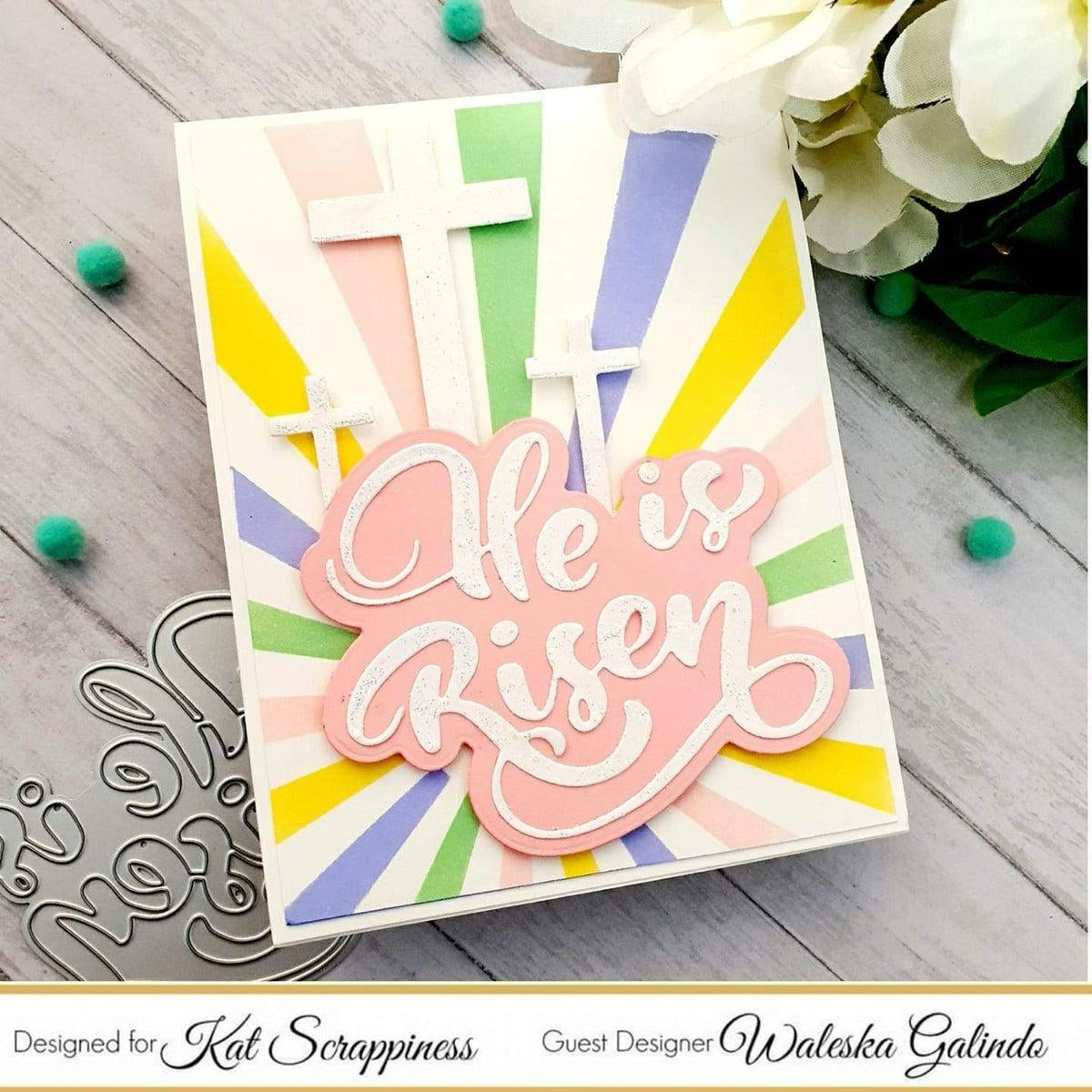 He is Risen w/Shadow Die by Kat Scrappiness - Kat Scrappiness