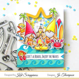 Summer Gnome Stamp Set by Kat Scrappiness - Kat Scrappiness