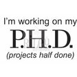 PHD Cling Stamp by Riley & Co - Kat Scrappiness