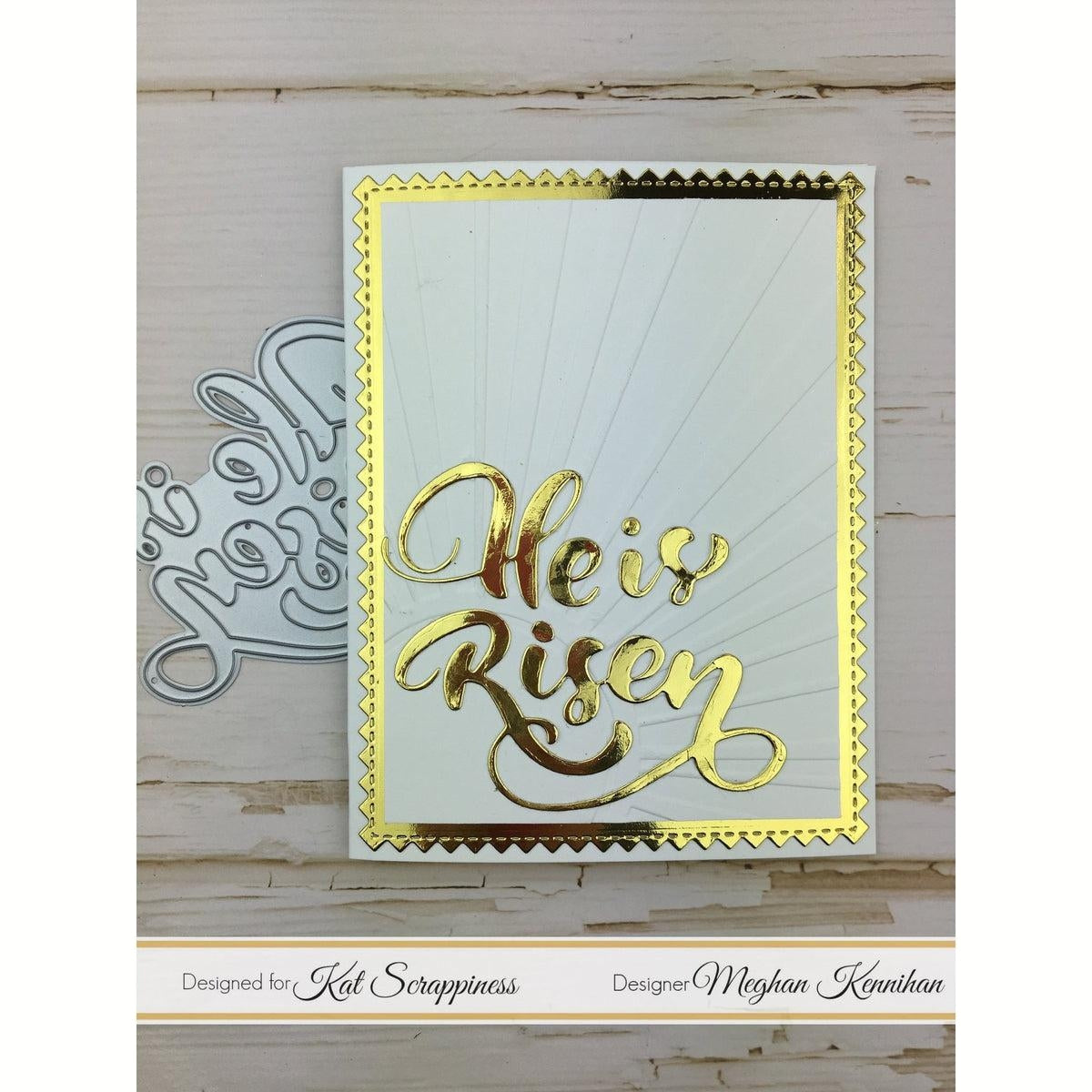 He is Risen w/Shadow Die by Kat Scrappiness - Kat Scrappiness