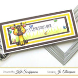 Tri-Frame Slimline Dies by Kat Scrappiness - RESERVE - Kat Scrappiness