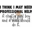 I Need Professional Help Cling Stamp by Riley & Co