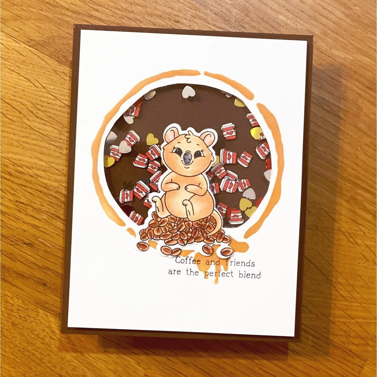 Coffee Quokka Stamp Set