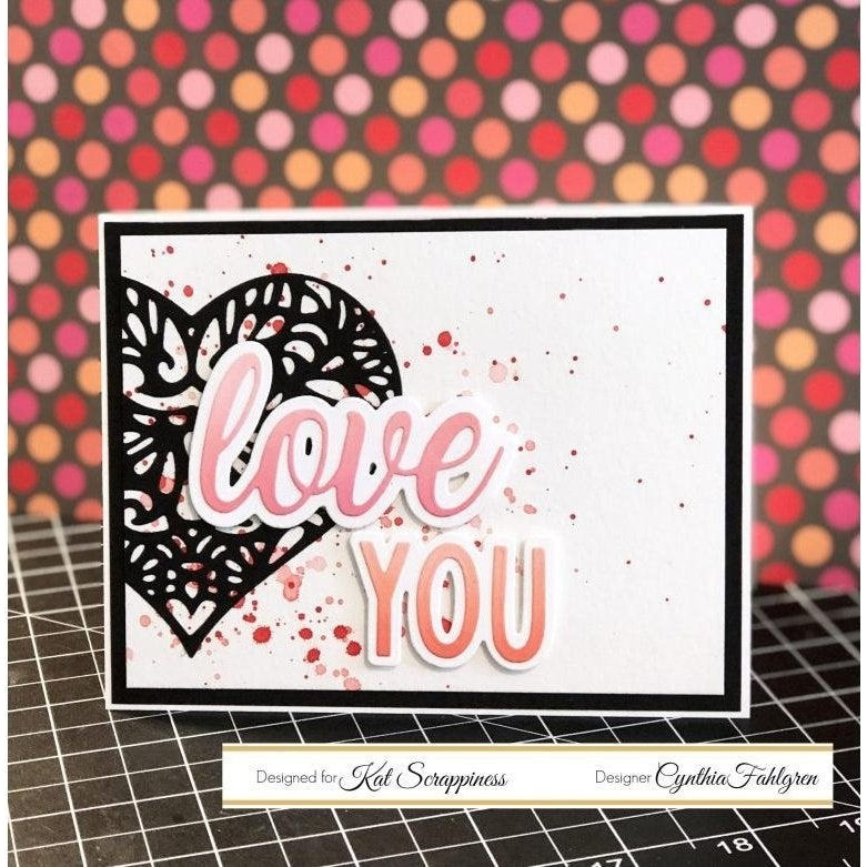 Lacy Layered Heart Craft Dies