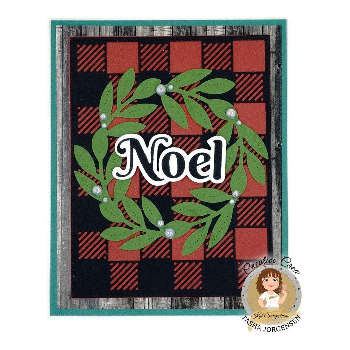 Buffalo Plaid Background Craft Dies