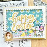 Hippity Hoppity Bunnies Clear Stamp