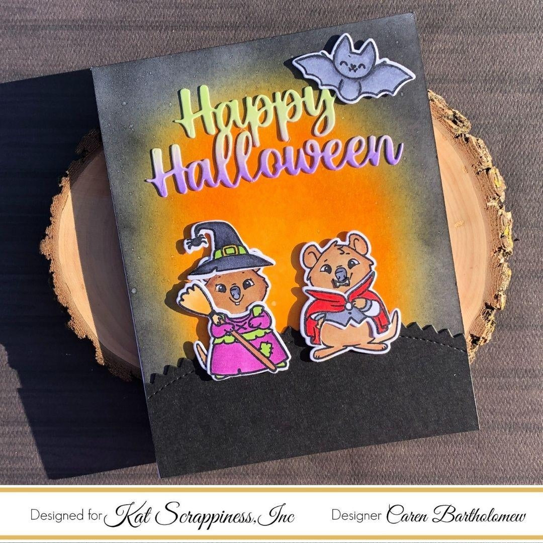 Dress Up Quokka Stamps - Kat Scrappiness