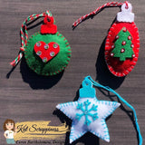 Christmas Shaker Ornament Craft Dies