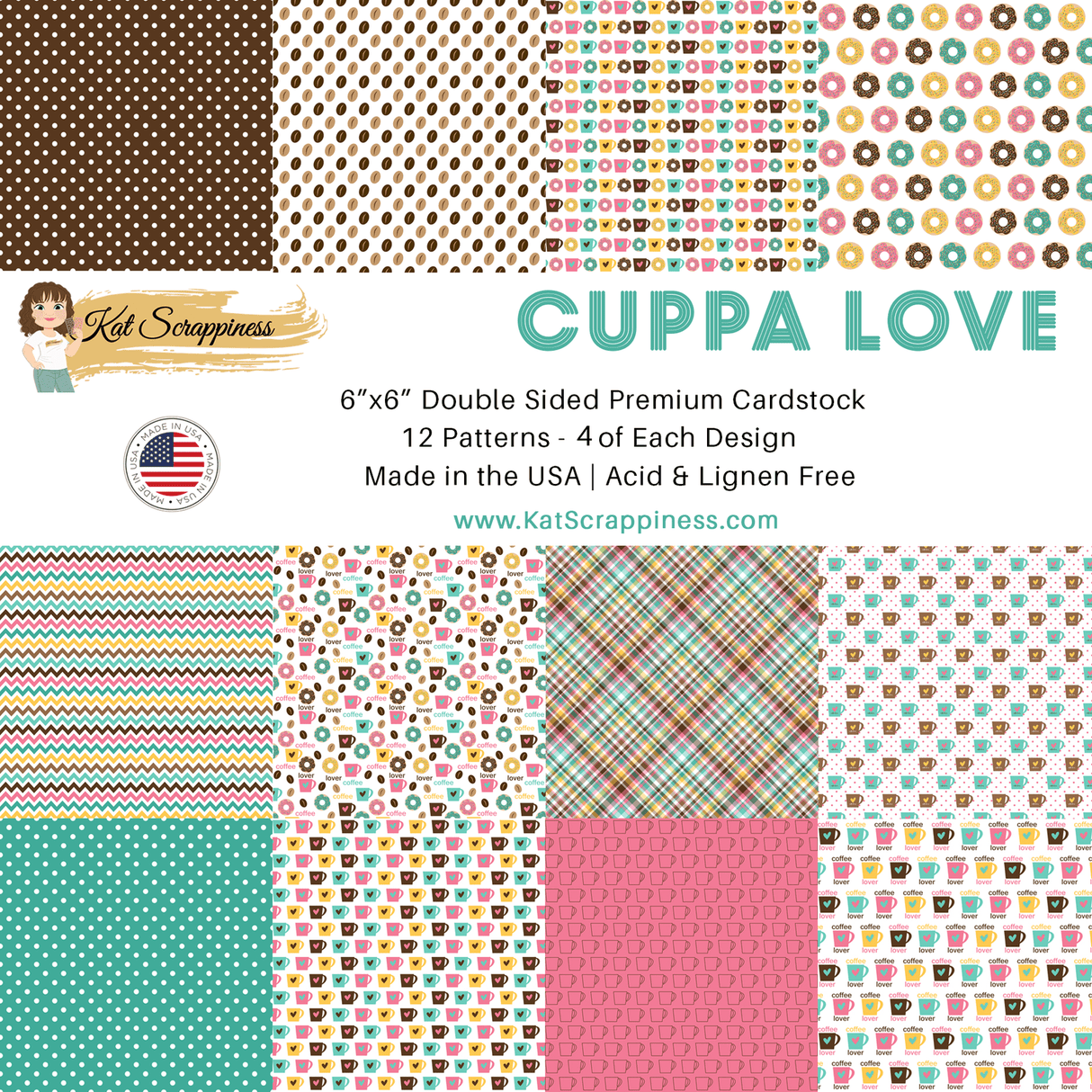 Cuppa Love 6x6 Paper Pad