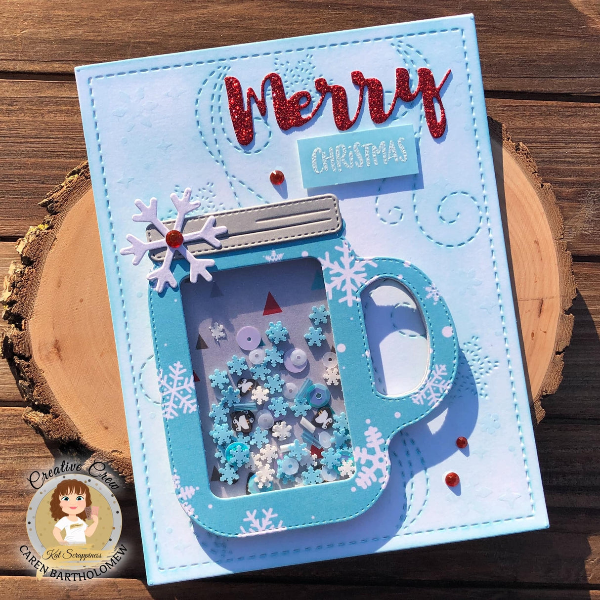 Mason Jar Shaker Card Craft Dies