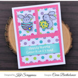 Hippity Hoppity Bunnies Clear Stamp