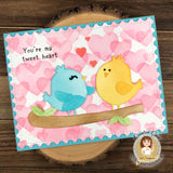 Love Birds on a Branch Craft Dies