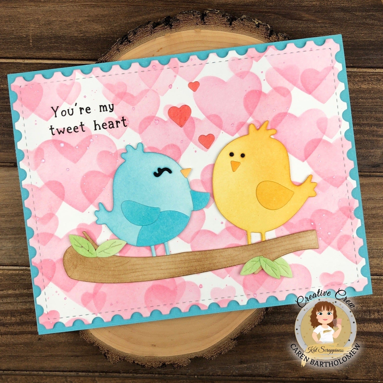 Love Birds Personalized Recipe Cards (#266)