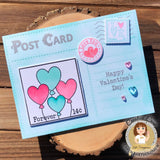 Be My Valentine 6x8 Stamp Set