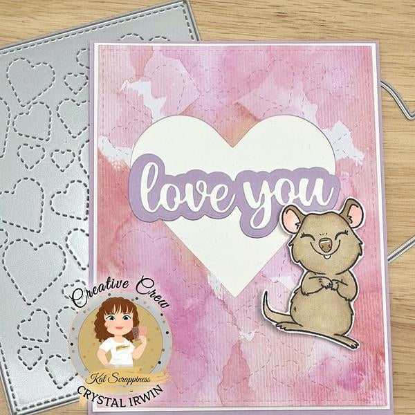 Valentine Quokka Stamp Set