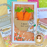 Glitter Galore 6x6 Faux Glitter Paper Pad