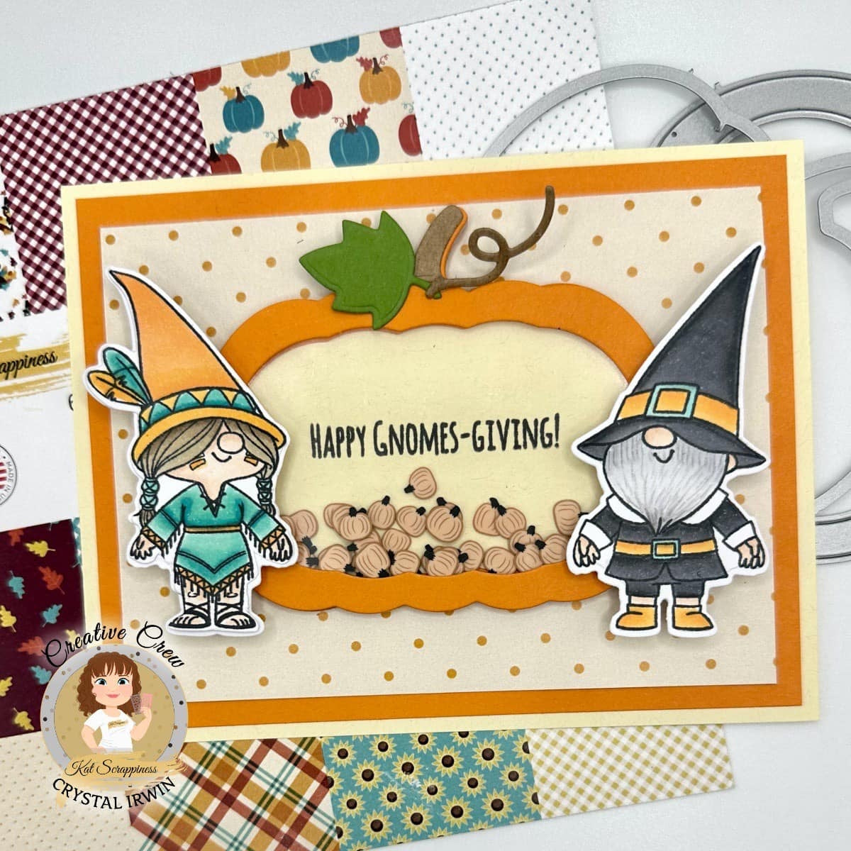 Thanksgiving Gnome Coordinating Craft Dies